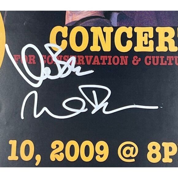 Kevin Bacon Signed Concert Poster Advertising PSA DNA COA - Picture 3 of 6